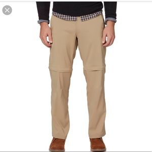 NEW NWT Outdoor Life Khaki Convertible Pants: 34